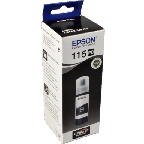 Tusz Epson 115 / C13T07D14A Czarny Foto do drukarek (Oryginalny) [70ml]